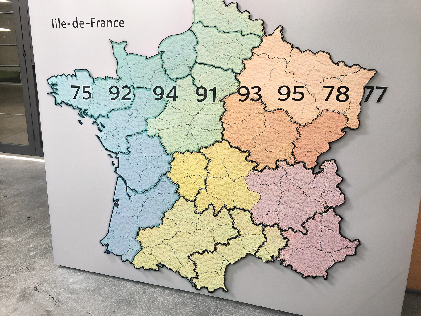 Carte de localisation Convertbat en Île-de-France